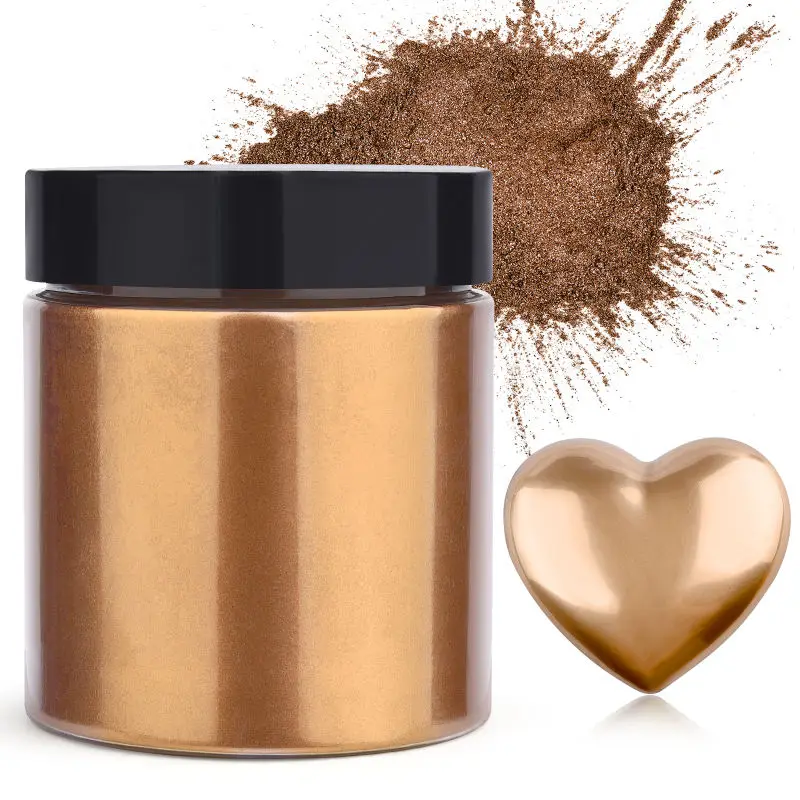 Resin Pigment Powder - Poudre métallique à paillettes, 50g/bouteille, Pigment