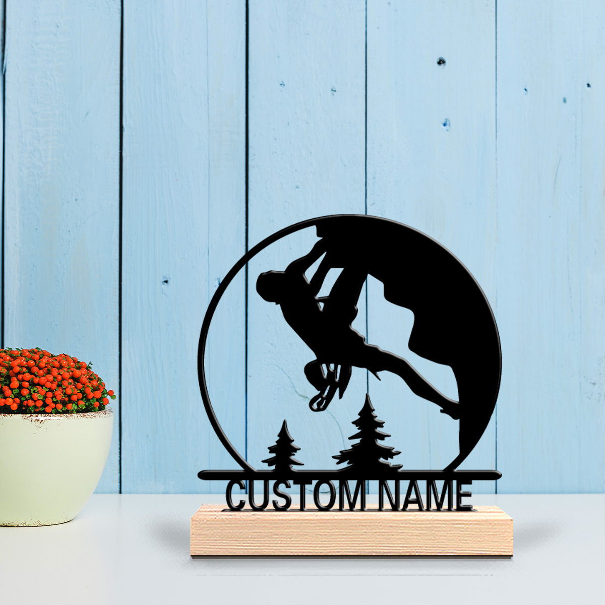 Art Craft Names - 1 pièce Statue en métal personnalisable
