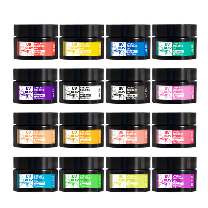 Resin Pigment Powder - 16 couleurs de mastic en résine