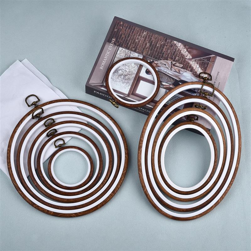 Embroidery Hoop Kit - Kit de cercles à broder en