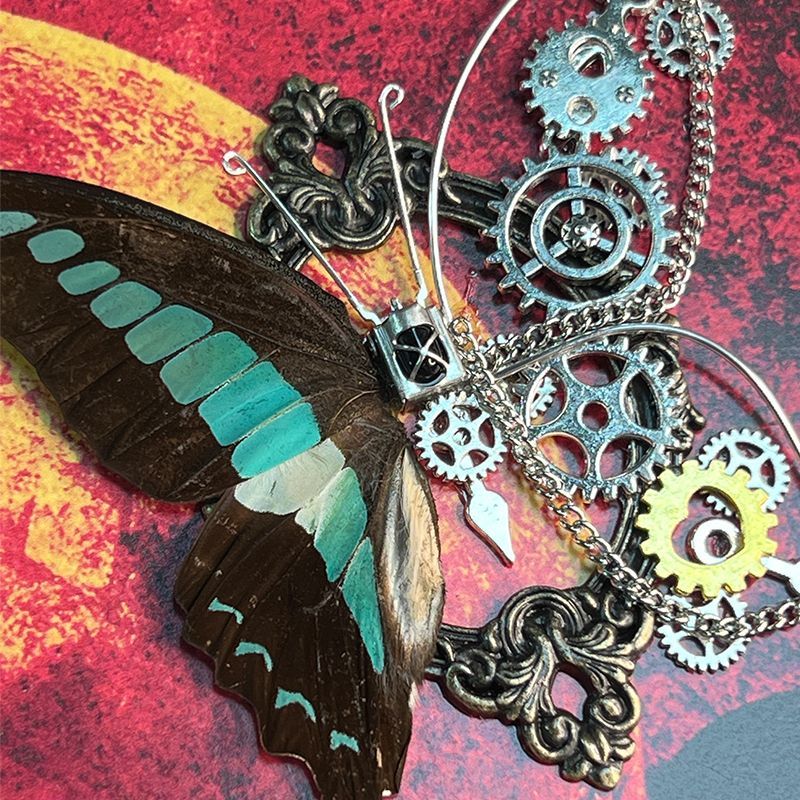 Art Craft And Cloth - Kit DIY Cadre Papillon Steampunk avec
