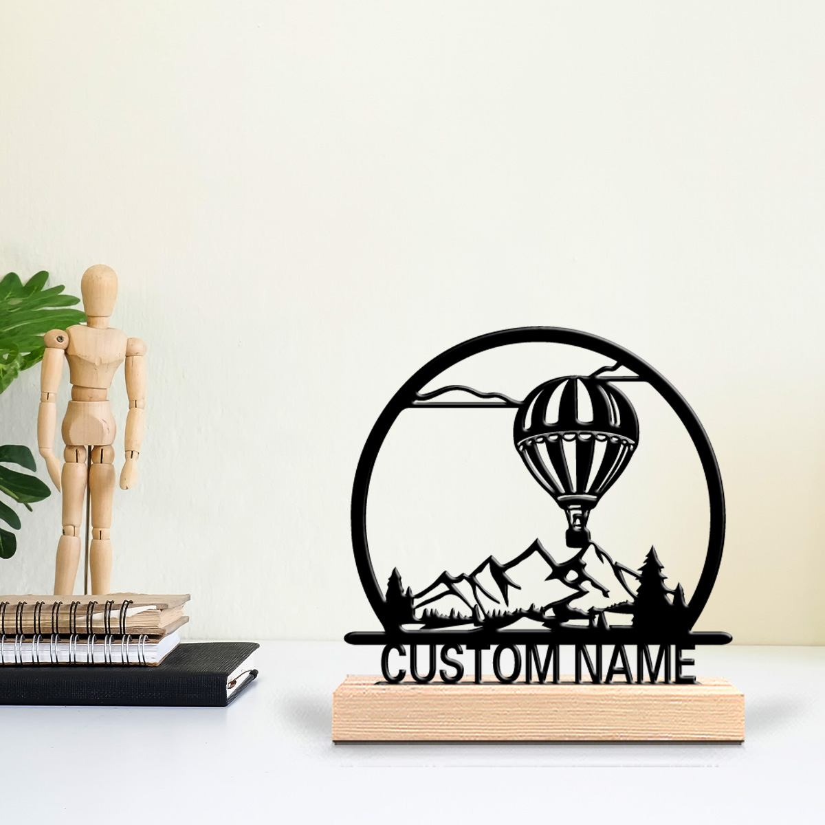 Art Craft Names - 1 pièce, Ornement en fer en