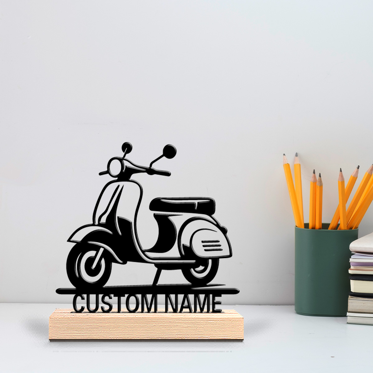 Art Craft Names - 1 pièce Statue en métal personnalisable