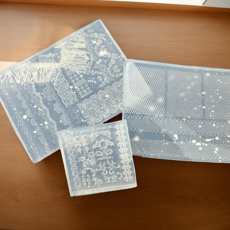 Art Craft Template - Moule à ongles en silicone 3D,