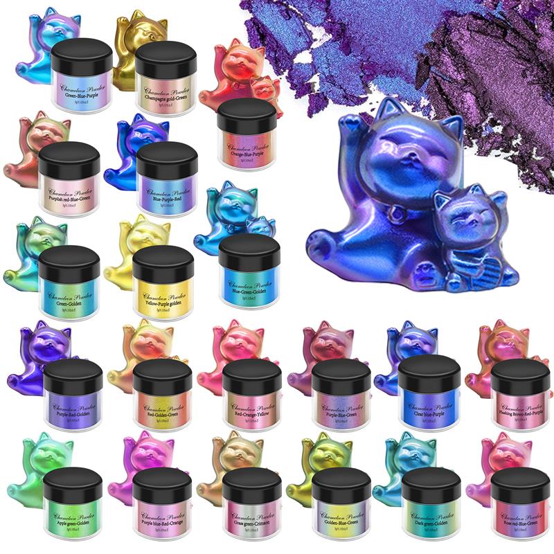 Resin Pigment Powder - Pigment de résine caméléons miroir, poudre