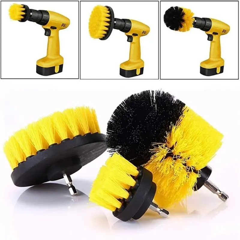 Mosaic Tile Supply - Kit de 3 brosses de nettoyage