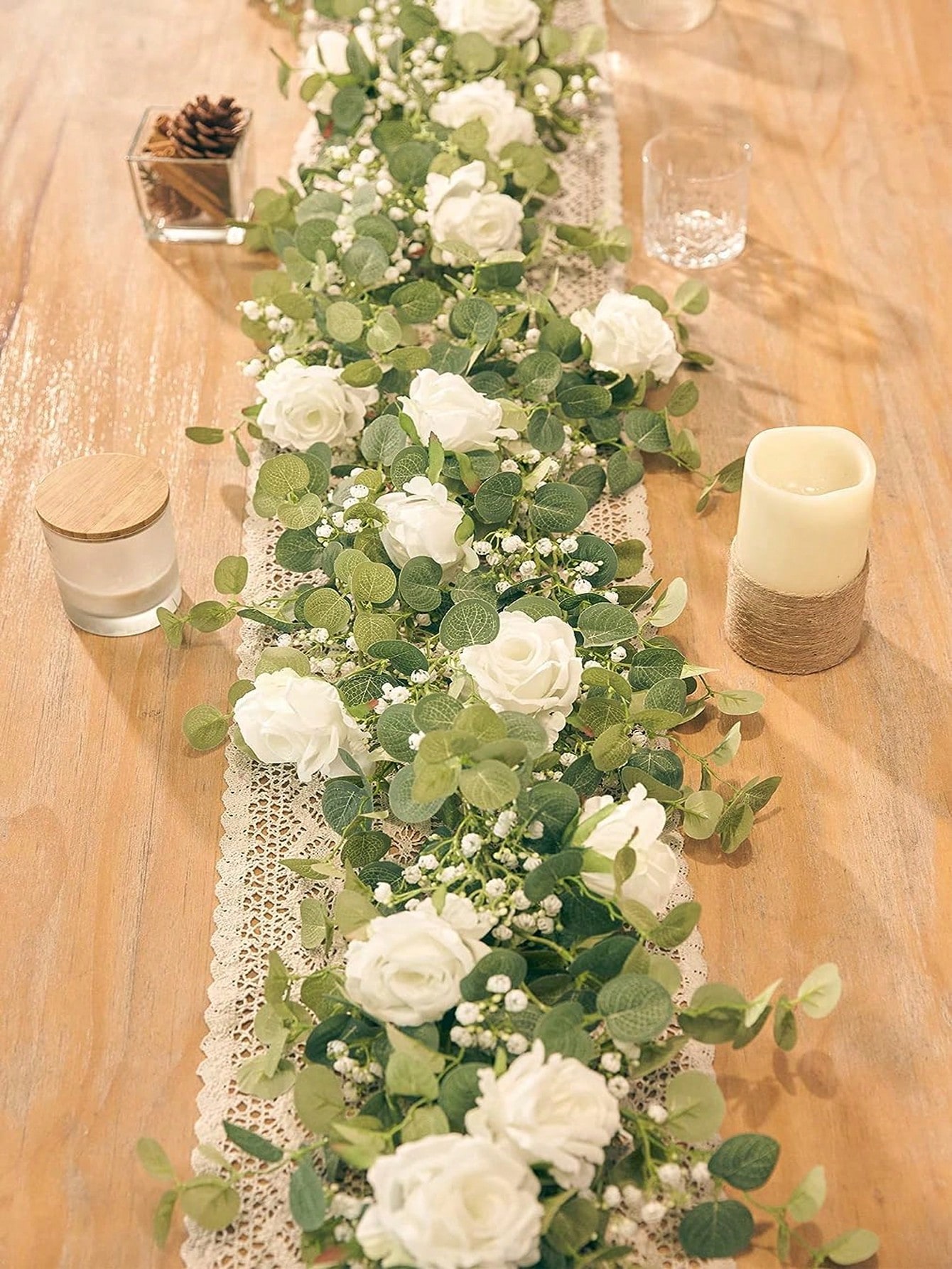 Art Craft 2 Year Olds - Vigne d'eucalyptus artificielle de 5,9 pieds,