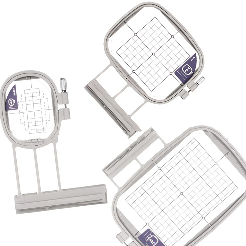 Embroidery Hoop Kit - Cadre Brodé Multifonctionnel pour Machine à