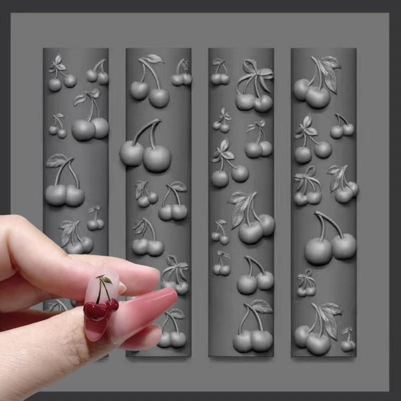 Art Craft Template - Nouveau·Moule en silicone 3D Fleur Rose