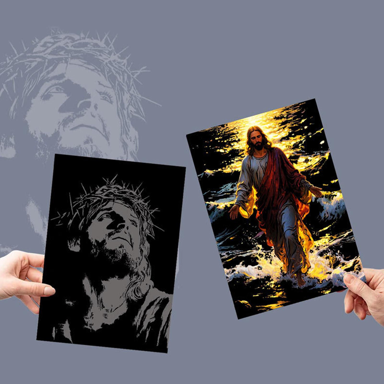 Livre à gratter jésus, peintur - Art Craft 3 Year Old avis et prix