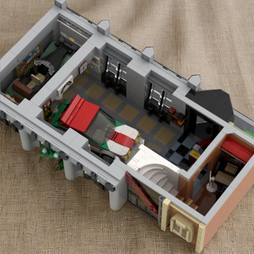 4135 pièces MOC Bâtiments Modu - Art Craft Museum avis et prix