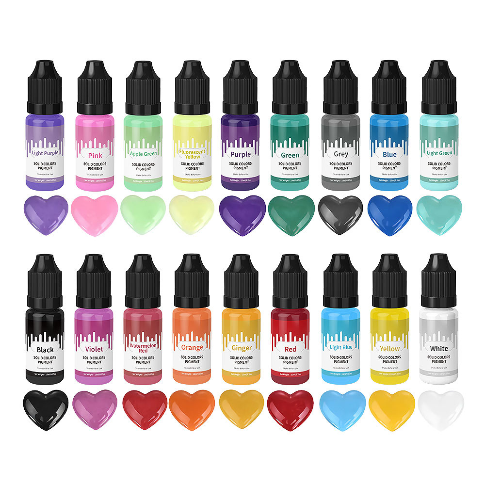 Macaron couleur Pastel solide, - Resin Pigment Powder avis et prix