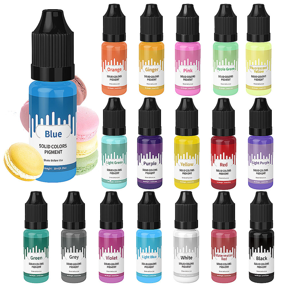 Macaron couleur Pastel solide, - Resin Pigment Powder avis et prix