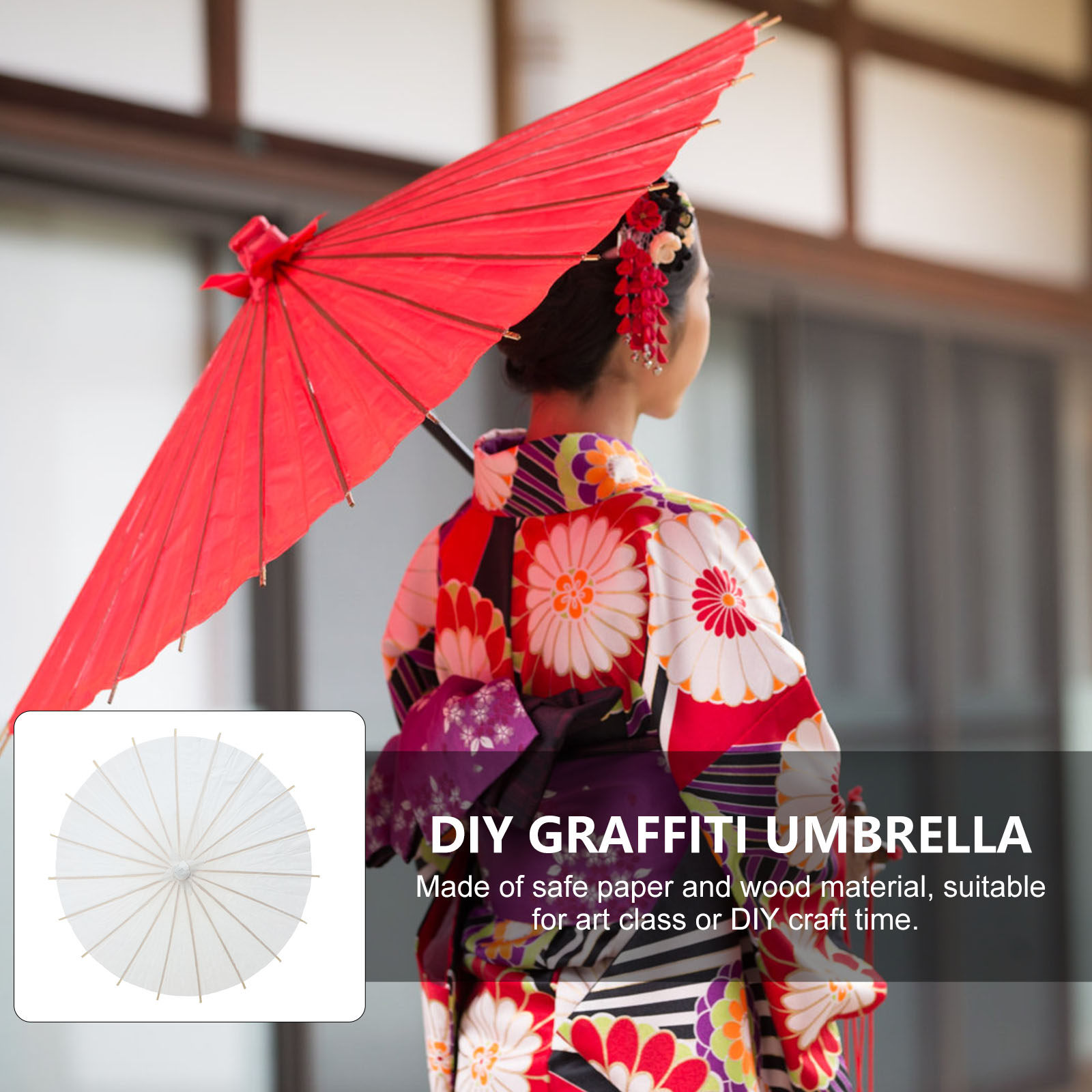 Lot de 2 parapluies vierges en - Art Craft Classes avis et prix