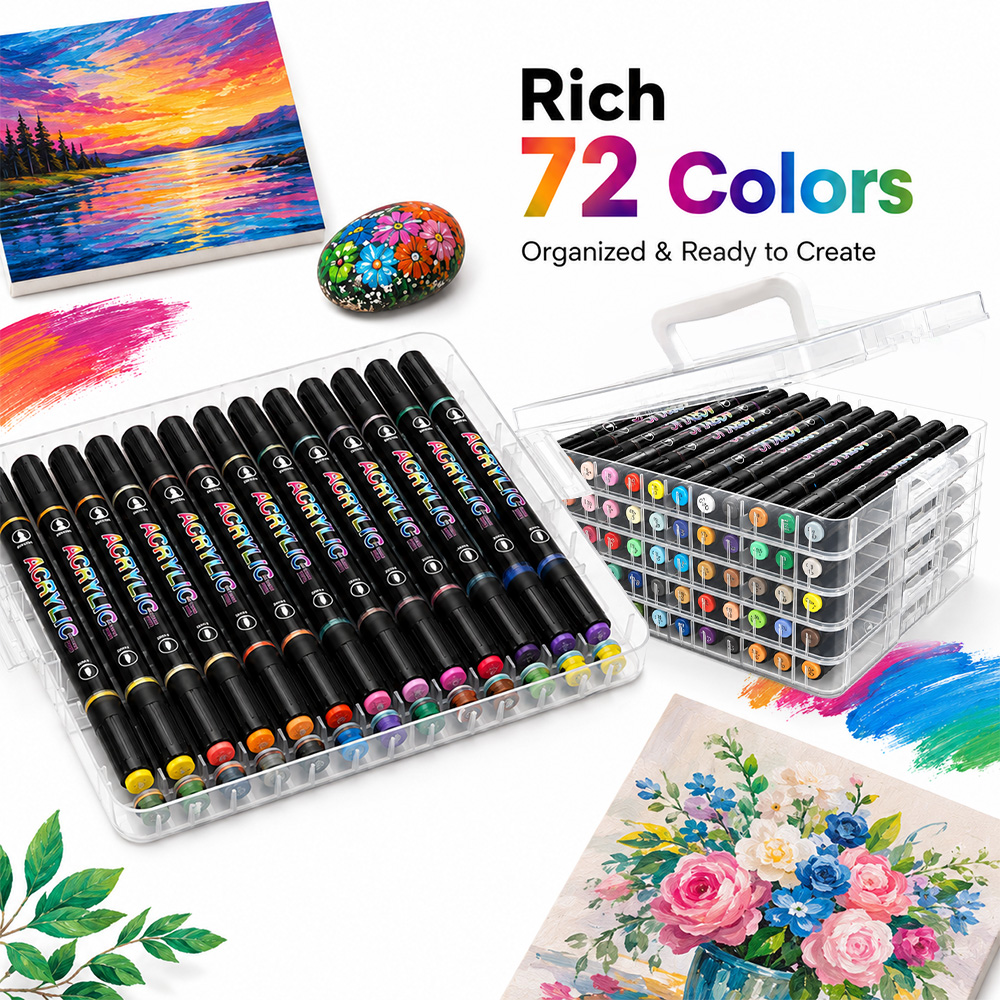 Ensemble de marqueurs acryliqu - Art Craft Classes avis et prix