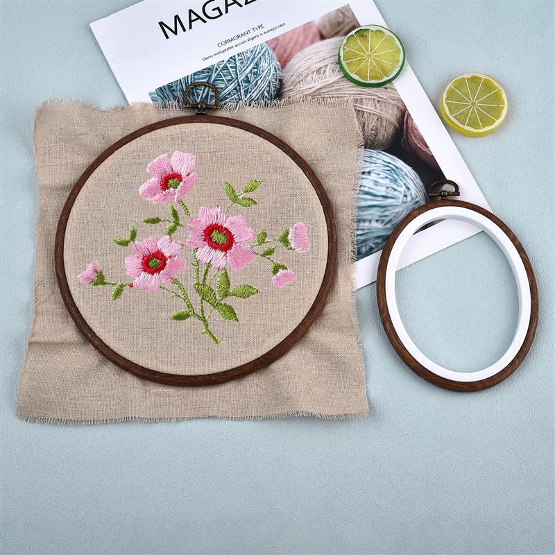 Kit de cercles à broder en boi - Embroidery Hoop Kit avis et prix