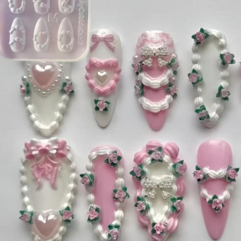 Moule 3D en Silicone pour Nail - Art Craft Template avis et prix