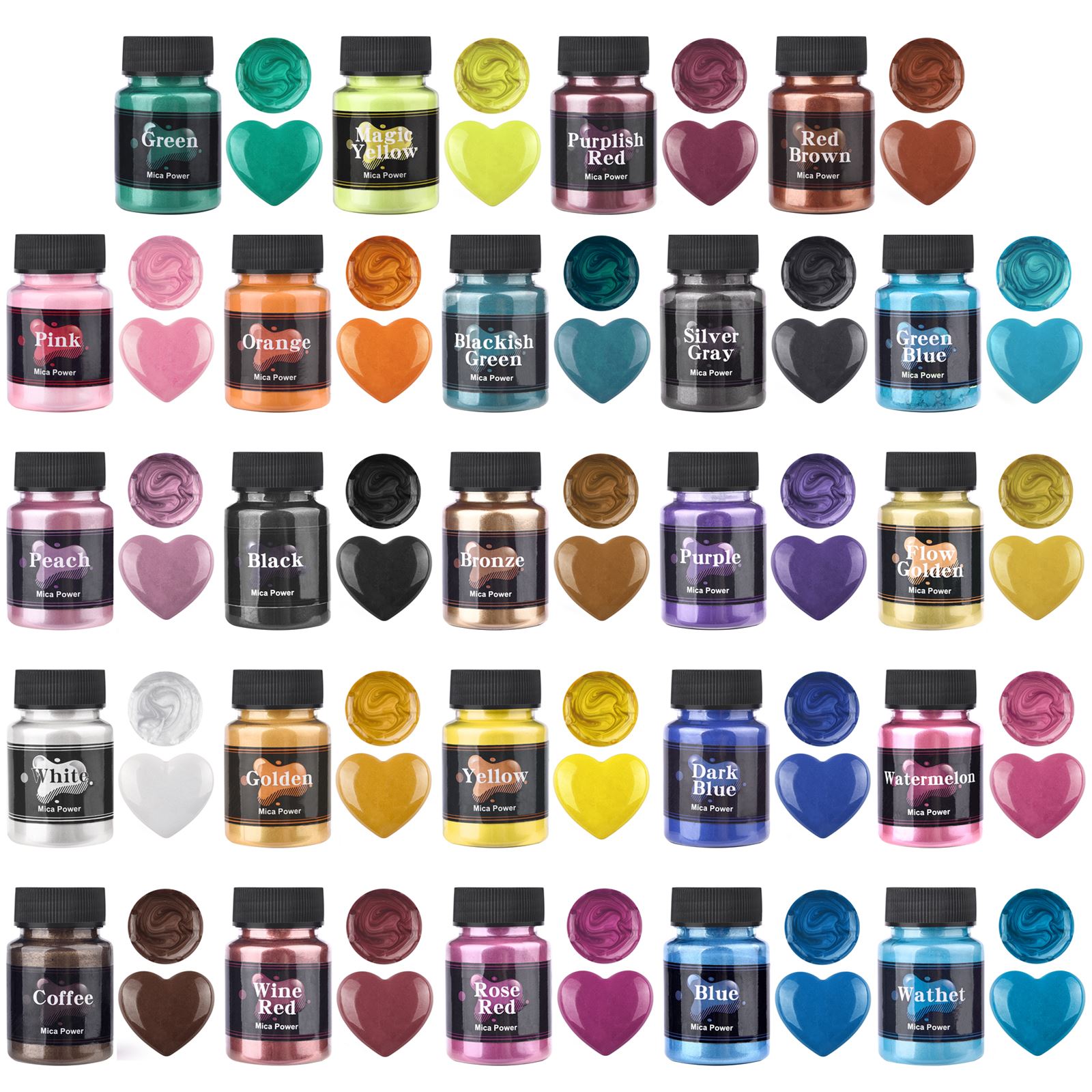 Poudre de perles en résine, 50 - Resin Pigment Powder avis et prix