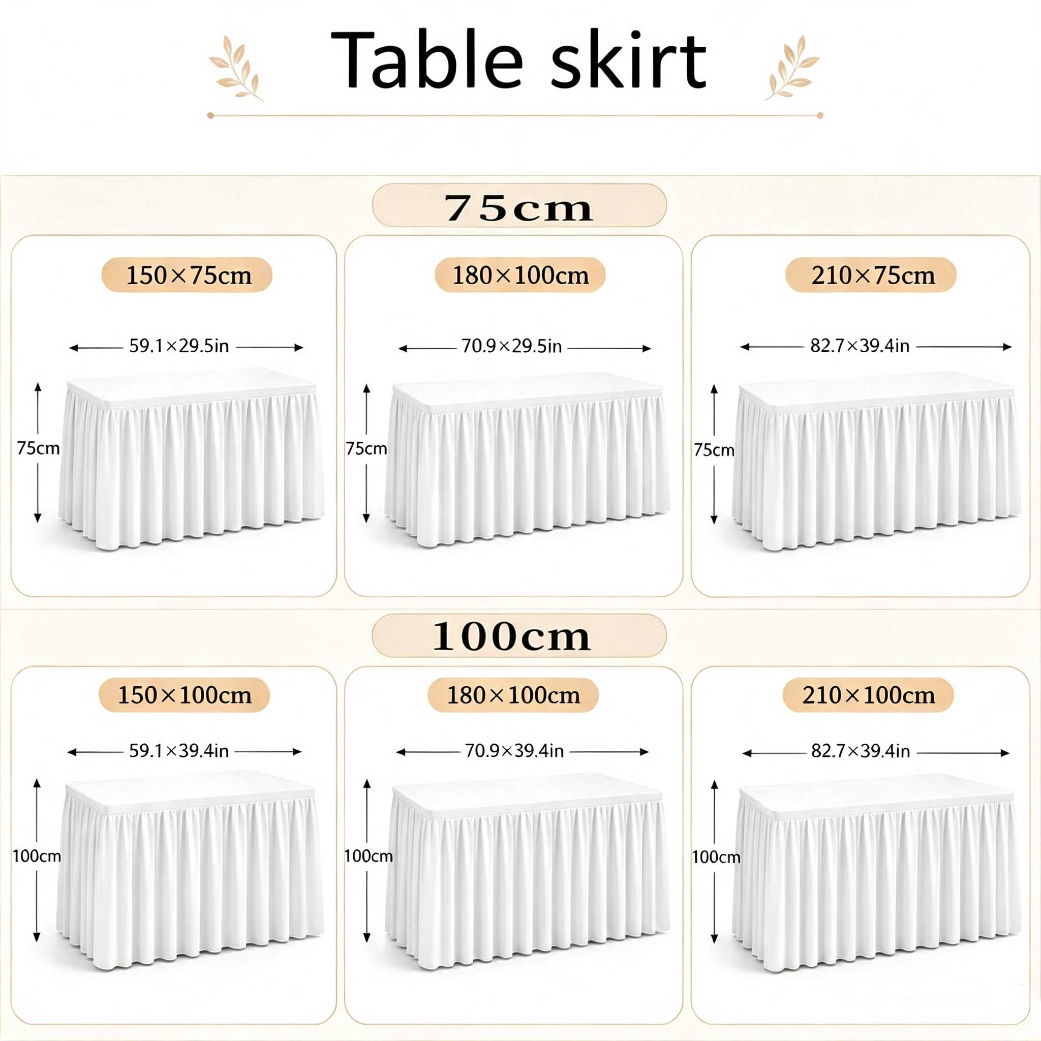 1 jupe de table pour nappe, en - Art Craft Classes avis et prix