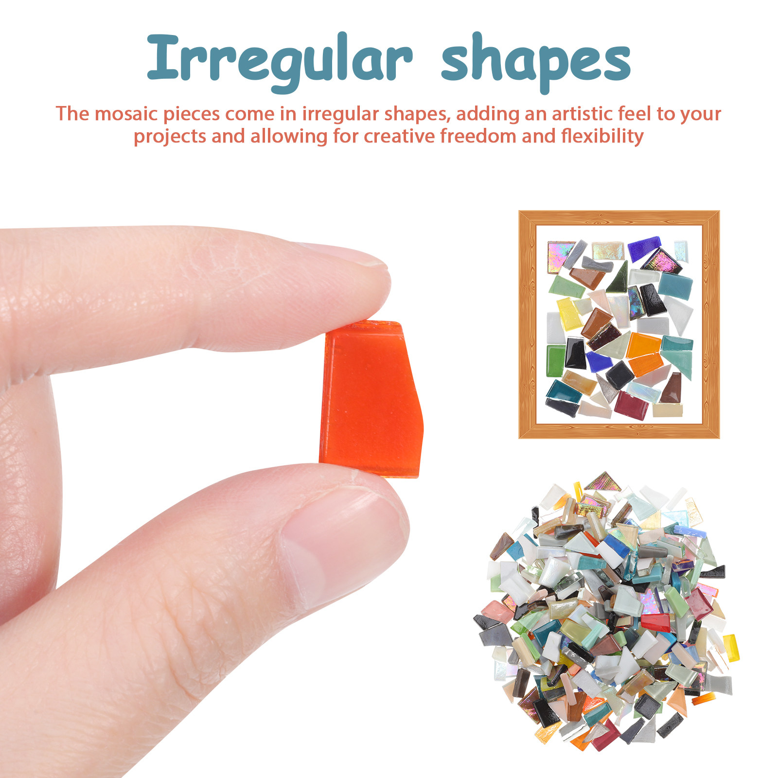 1 sac de pièces de verre mosaï - Mosaic Tile Supply avis et prix