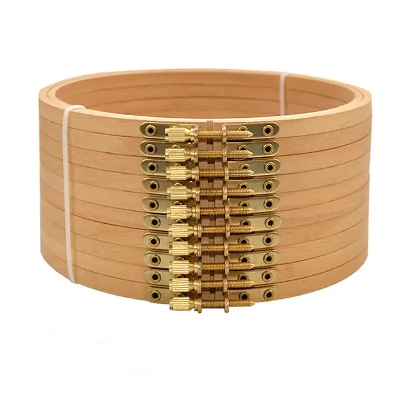 Cerceaux de broderie en bois d - Embroidery Hoop Kit avis et prix