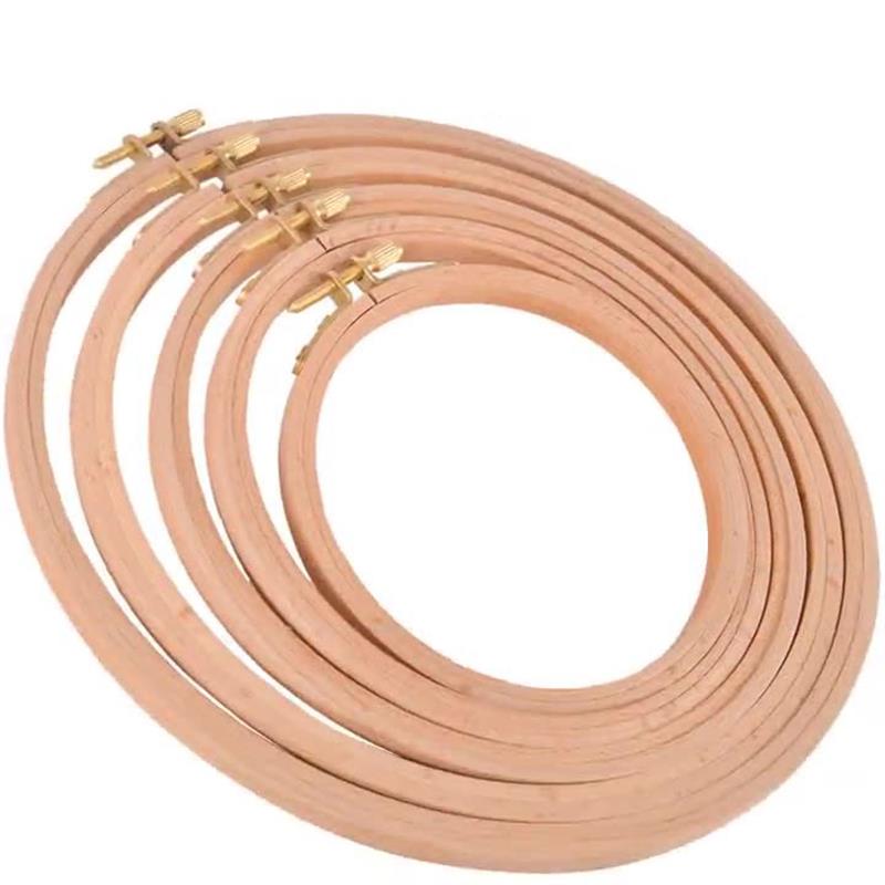 Cerceaux de broderie en bois d - Embroidery Hoop Kit avis et prix