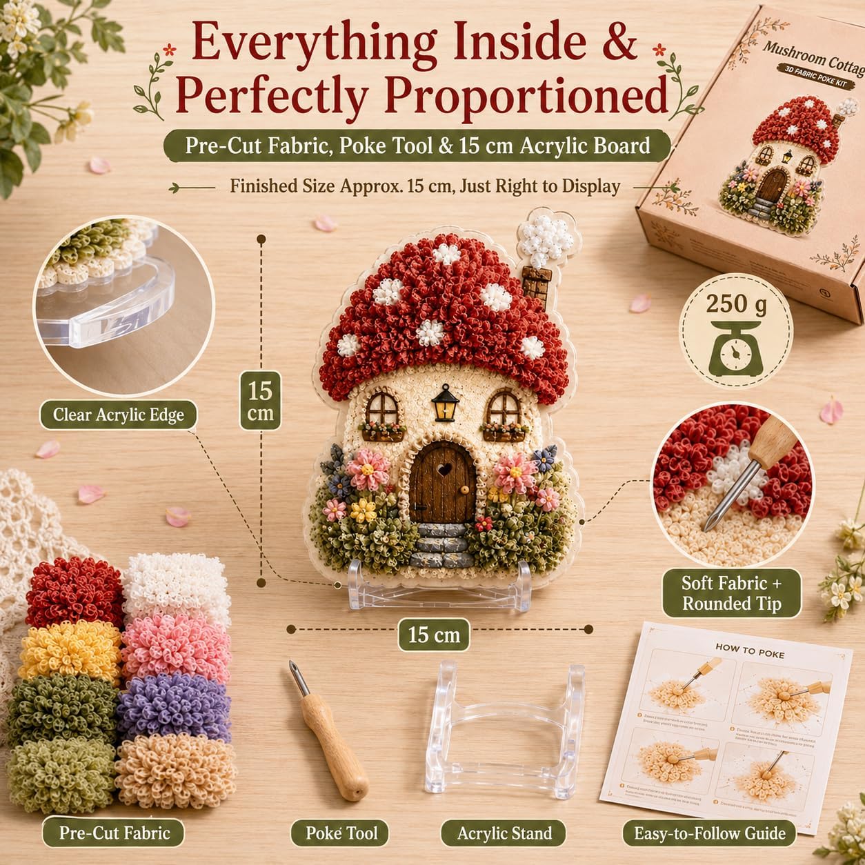 Kit de bricolage 3D en tissu P - Art And Craft Autumn avis et prix