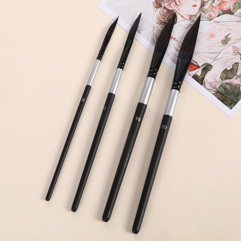Lot de 4 pinceaux à fil de nyl - Art Craft Classes avis et prix