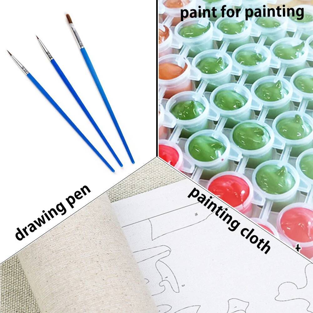 1 peinture par numéros sans ca - Art And Craft Autumn avis et prix