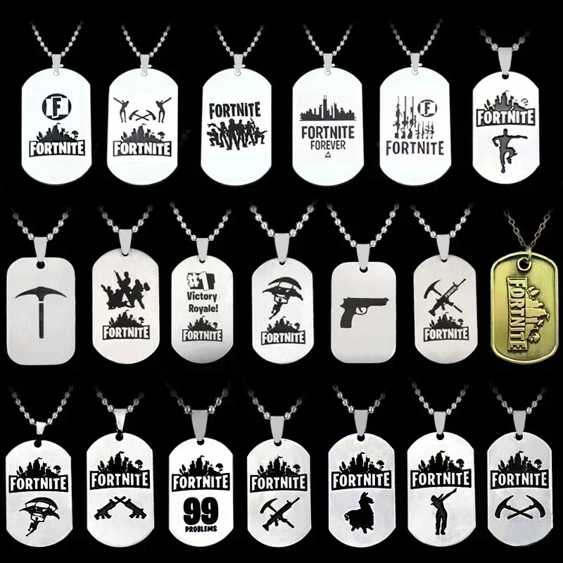 Collier Fortnite Anime en Acie - Art Craft Store avis et prix