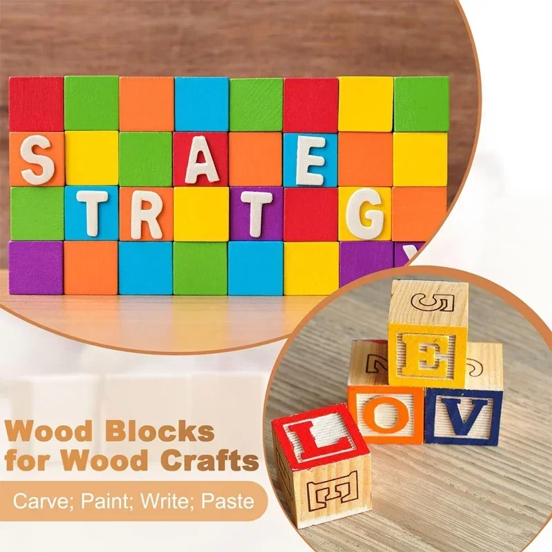 Blocs en bois vierges naturels - Art Craft 2 Year Olds avis et prix
