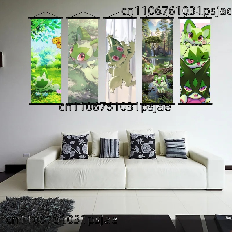 Sprigatito Scroll Art, bien co - Art Craft And Cloth avis et prix