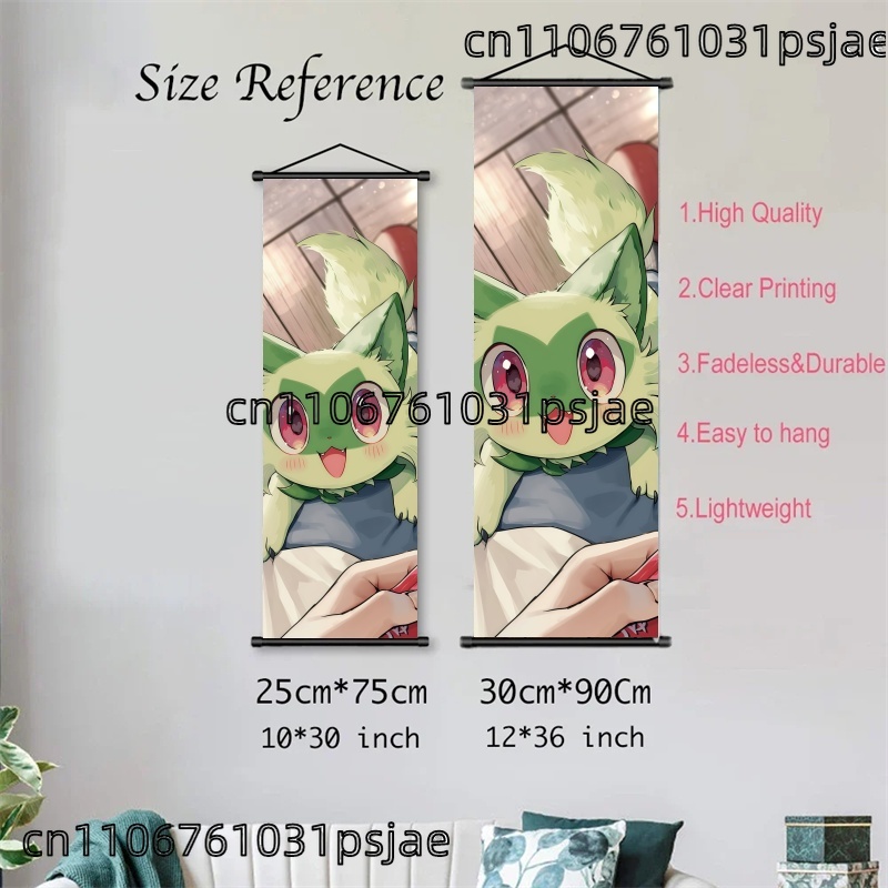 Sprigatito Scroll Art, bien co - Art Craft And Cloth avis et prix