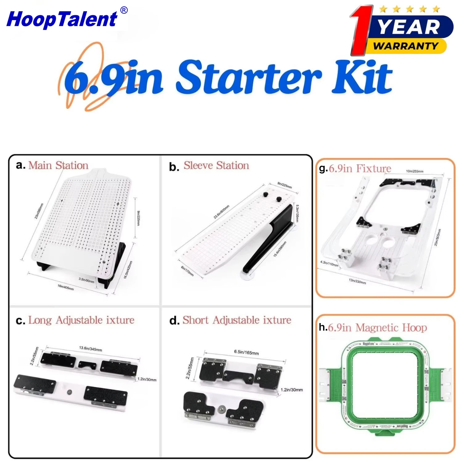 Kit de station de positionneme - Embroidery Hoop Kit avis et prix