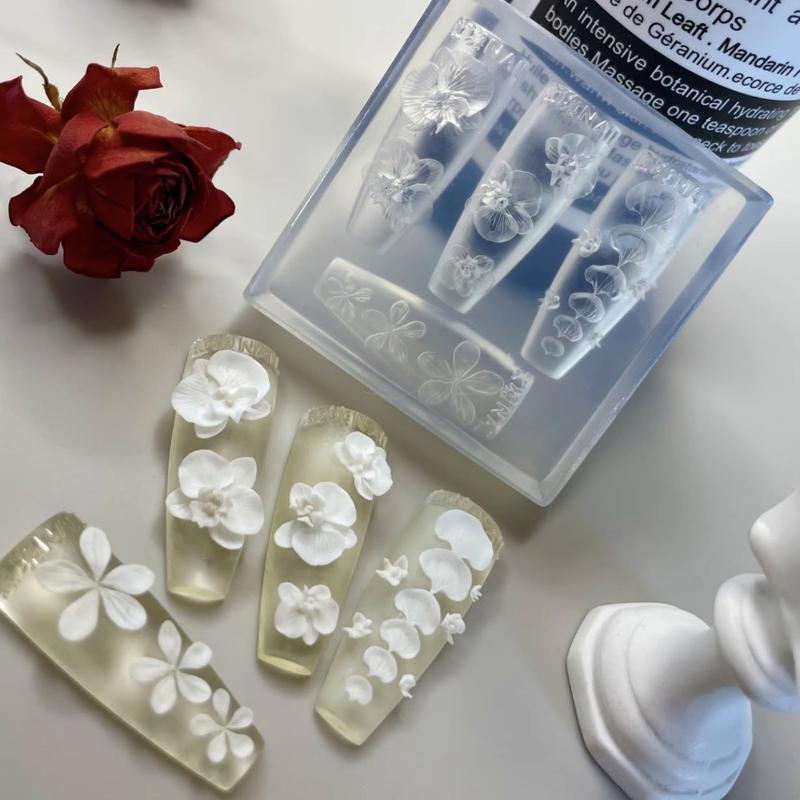 Moule à ongles en Silicone Tra - Art Craft Template avis et prix