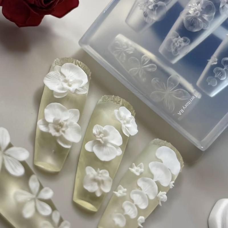 Moule à ongles en Silicone Tra - Art Craft Template avis et prix