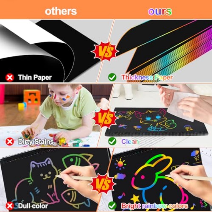 Papier à gratter pour loisirs  - Art Craft 2 Year Olds avis et prix