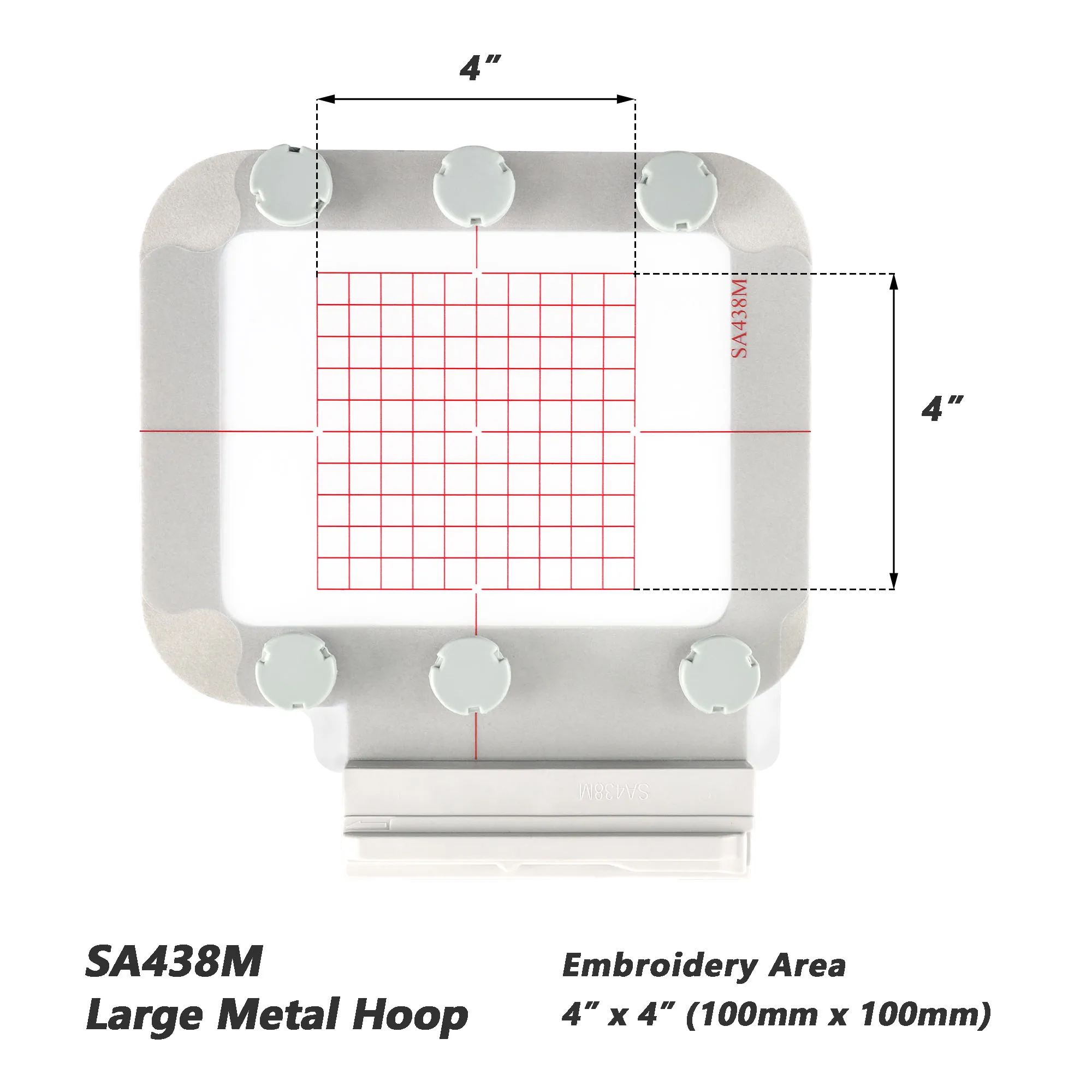 Kit de cercles magnétiques 4-e - Embroidery Hoop Kit avis et prix