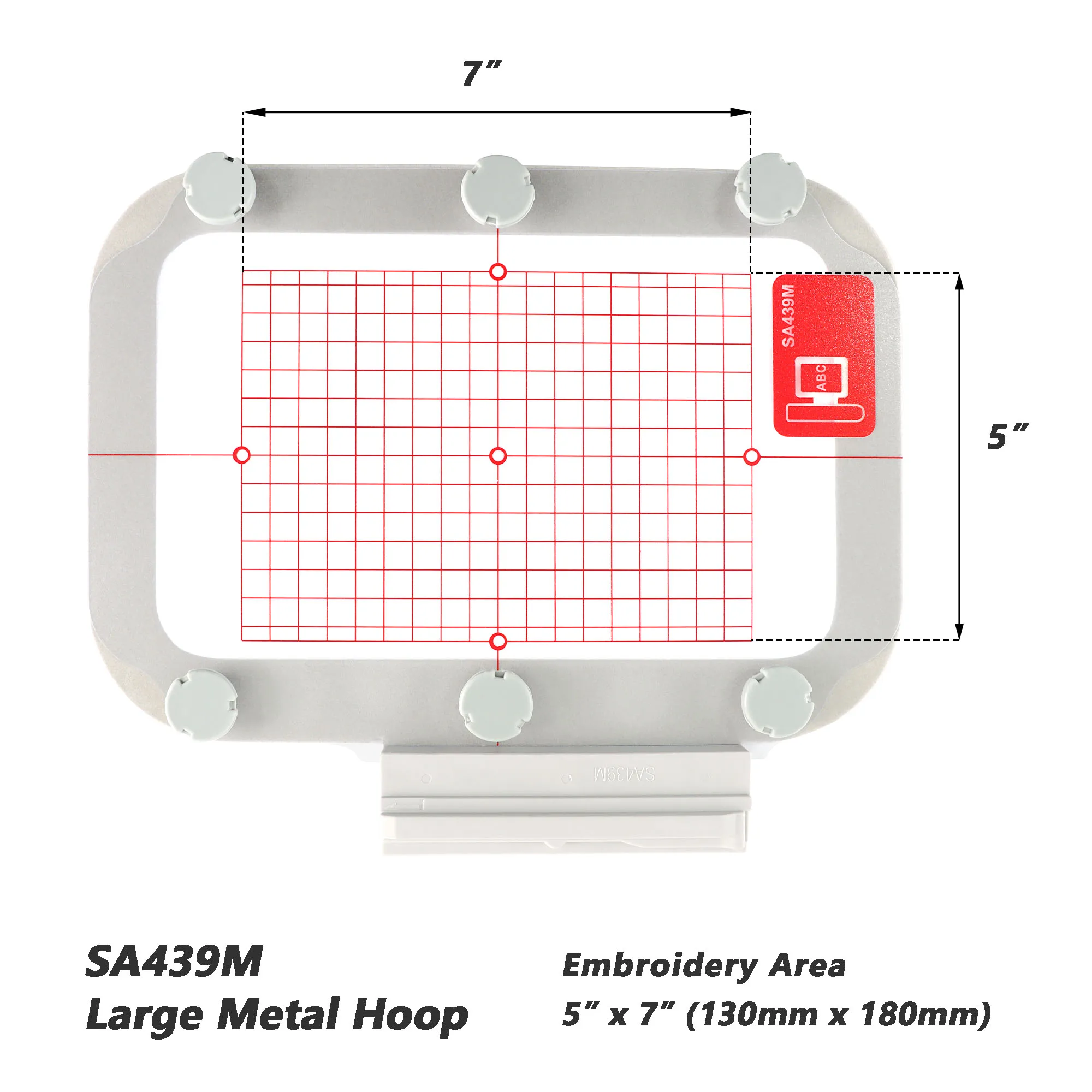 Kit de cercles magnétiques 4-e - Embroidery Hoop Kit avis et prix