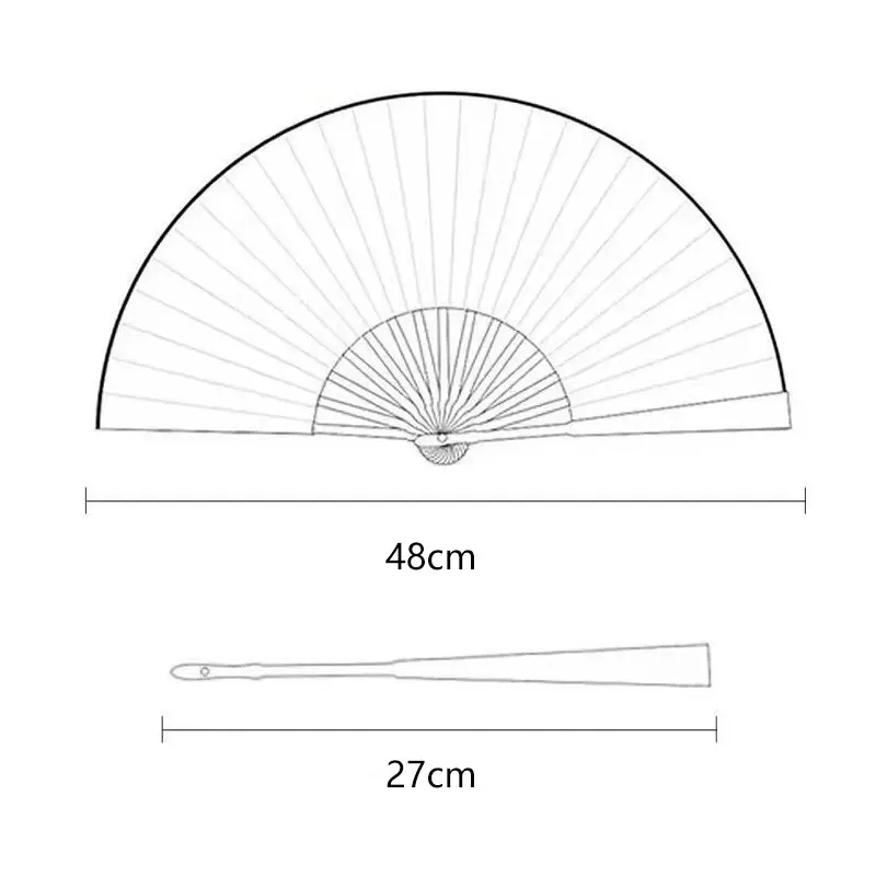 InjFolding Fan avec pompon, da - Art Craft And Cloth avis et prix