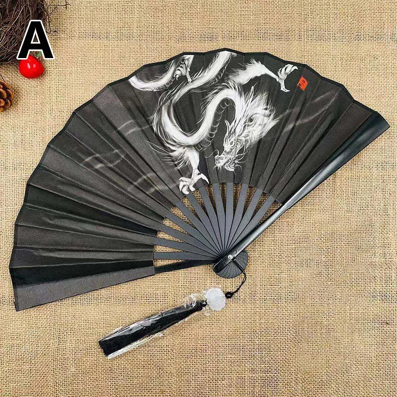 InjFolding Fan avec pompon, da - Art Craft And Cloth avis et prix