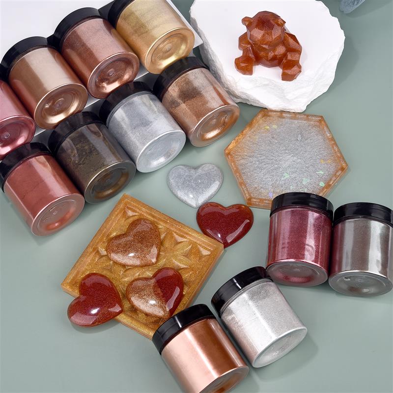 50g Shimmer métallique or arge - Resin Pigment Powder avis et prix