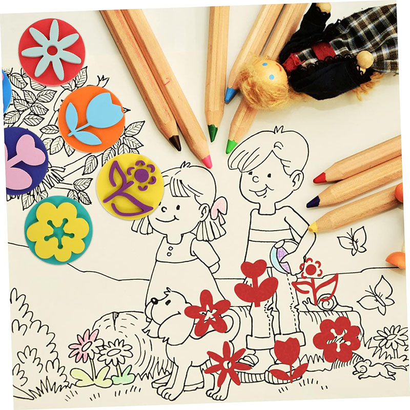 Timbres en mousse pour peintur - Art Craft 3 Year Old avis et prix