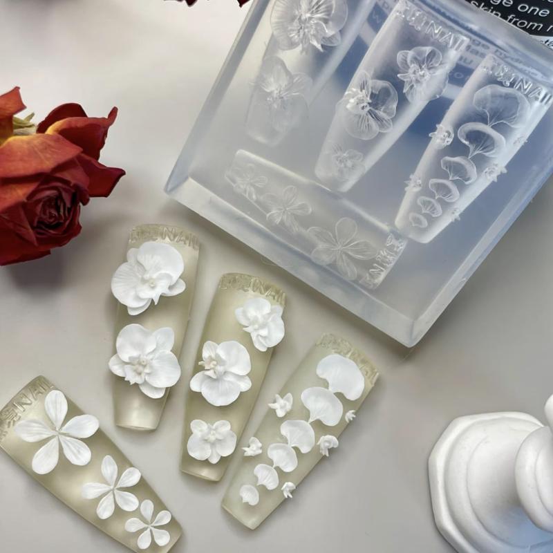 Moule à ongles en Silicone Tra - Art Craft Template avis et prix