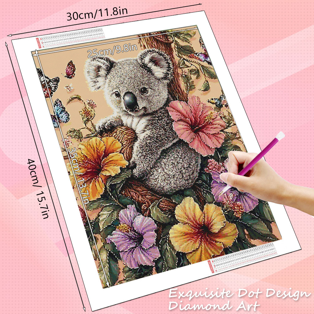 HUACAN Diamond Art Koala Anima - Art Craft Kite avis et prix