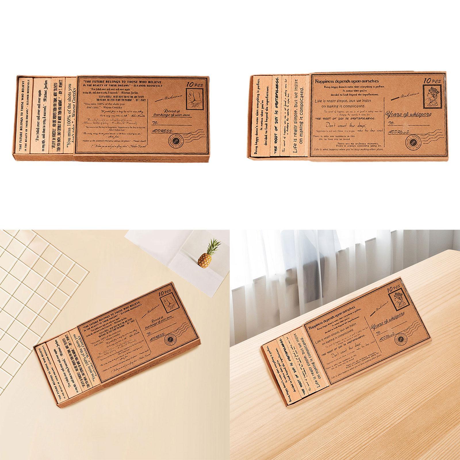 Ensemble de tampons en bois, p - Art Craft Quotes avis et prix