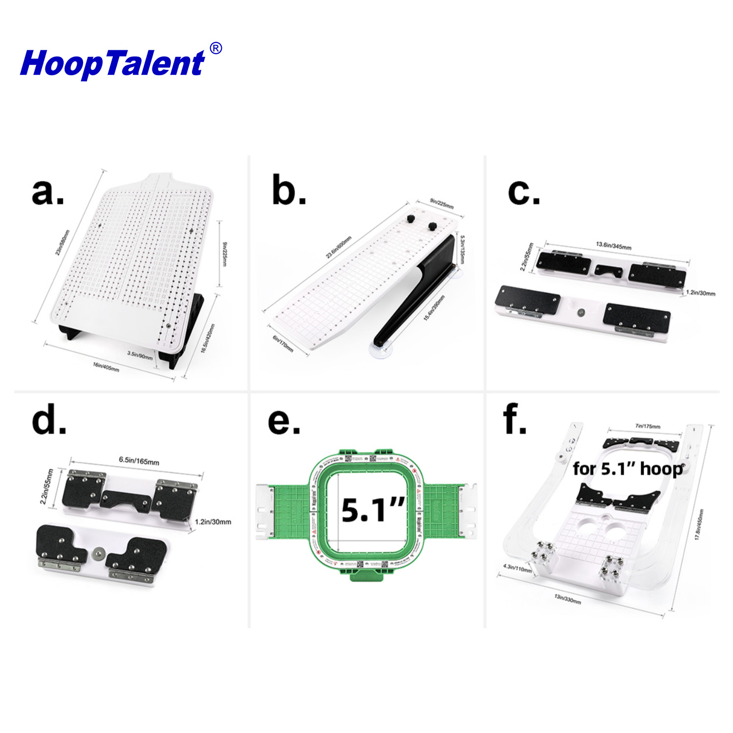 Kit de station d'encadrement H - Embroidery Hoop Kit avis et prix