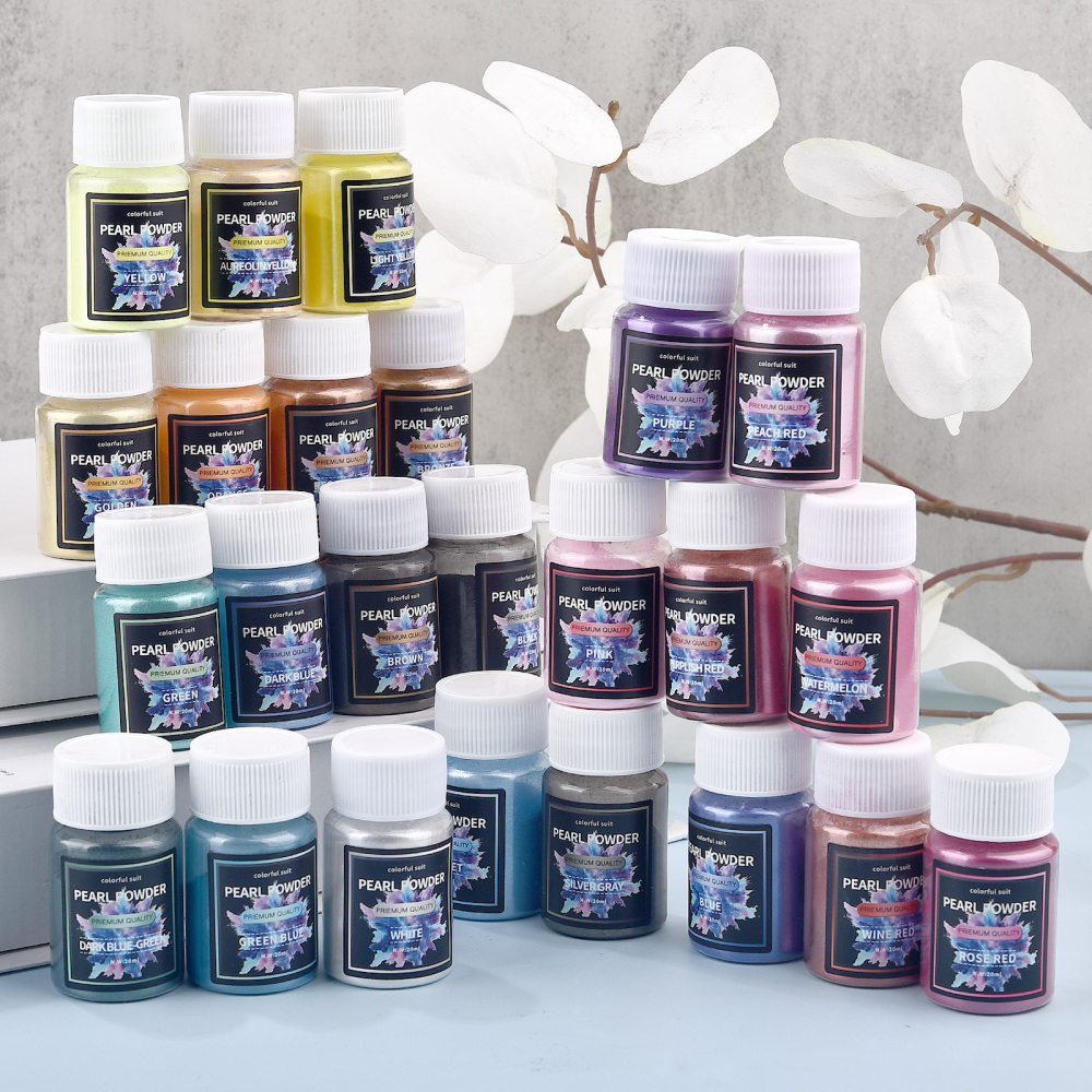 Poudre minérale de Mica nature - Resin Pigment Powder avis et prix